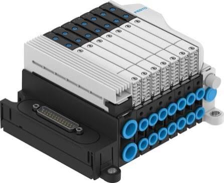 Îlot de distribution pneumatique avec interface bus de terrain