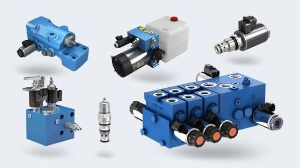 Pompes hydrauliques, centrales et blocs de commande