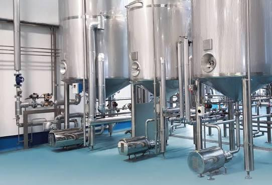 Cuves inox de process en brasserie et agroalimentaire